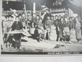 昭和のころの学校の様子　写真